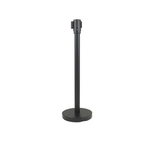 Black stanchions